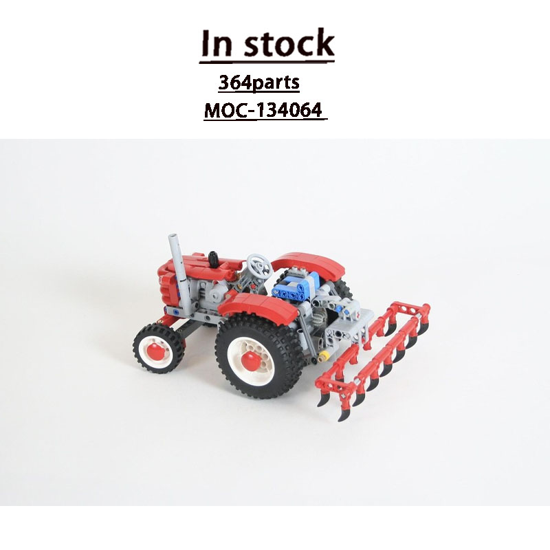 Farming Agriculture Model - MOC-134064 Urban Farm Landbouw Retro Tractor