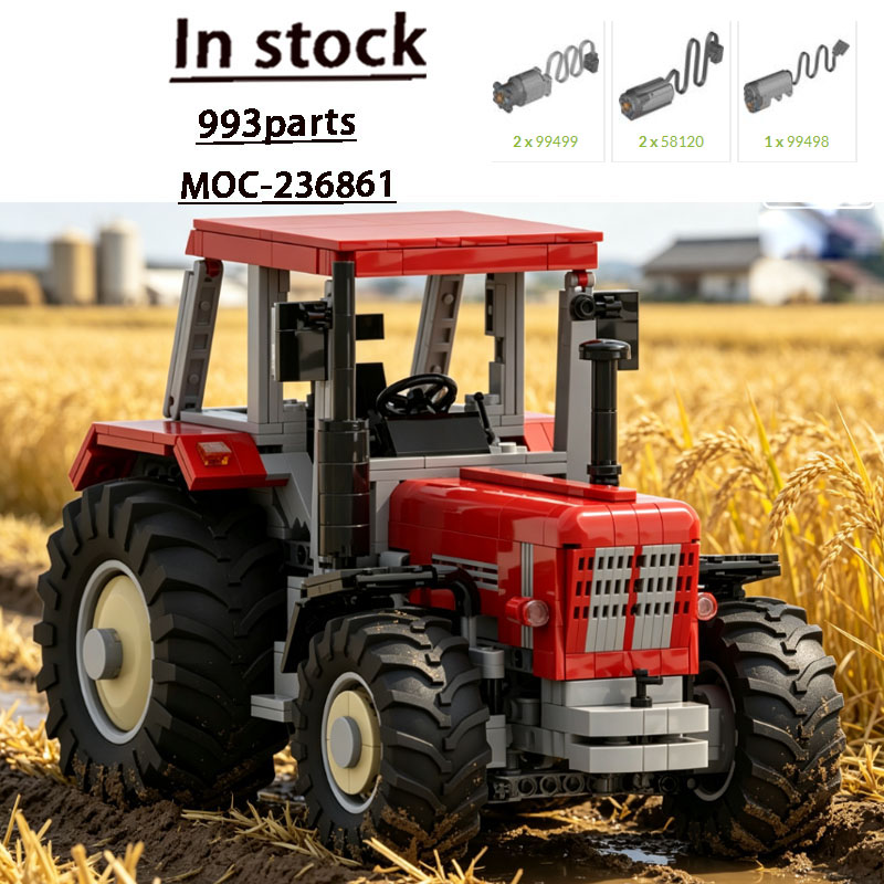 Farming Agriculture Model - Bouwsteenmodel MOC-236861 City Street New Farm