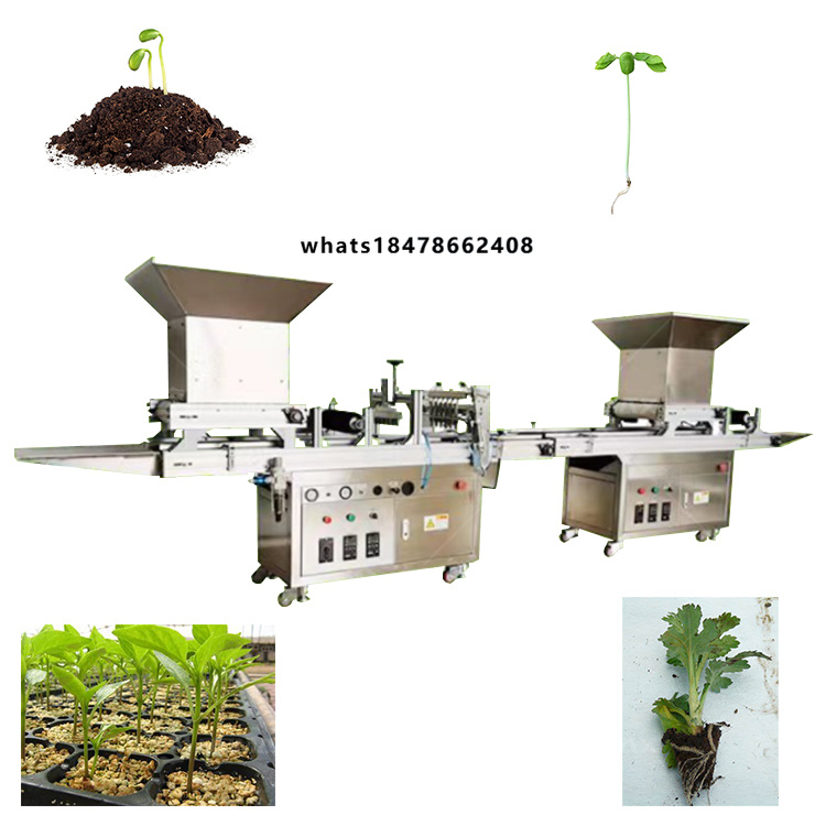 Agriculture Tomato Farming - Volautomatische groentetransplantatie- en zaaimachine voor kassenlandbouw,
