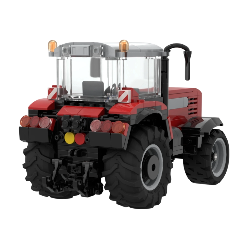 Farming Agriculture Model - Aangedreven schijvenmaaiercombinatie voor tractoren MOC bouwstenen
