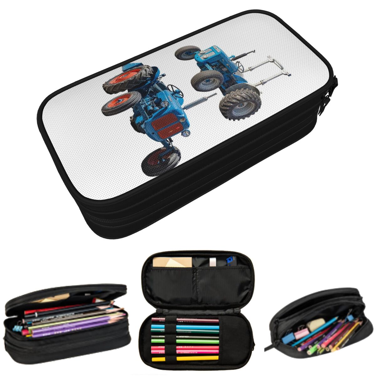 Agriculture Farming School - Tractor Landbouwmachines Landbouwapparatuur Etui voor jongen