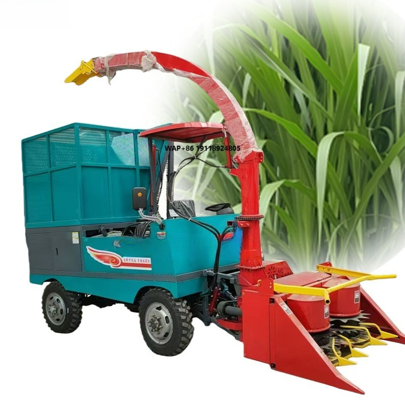 Farm Agriculture - Agrarische silagehakselaar, rupsvoertuig, tractoraangedreven voedermachine voor