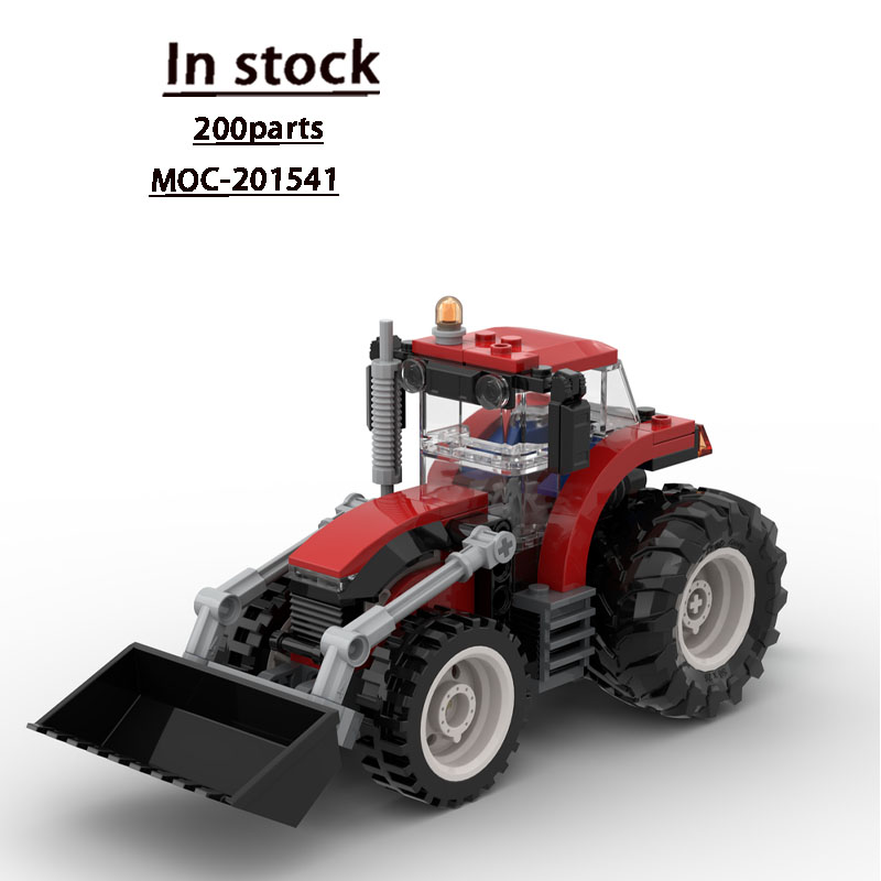 Farming Agriculture Model - MOC-201541 City Farm Landbouwtractor Bouwsteenmodel 200