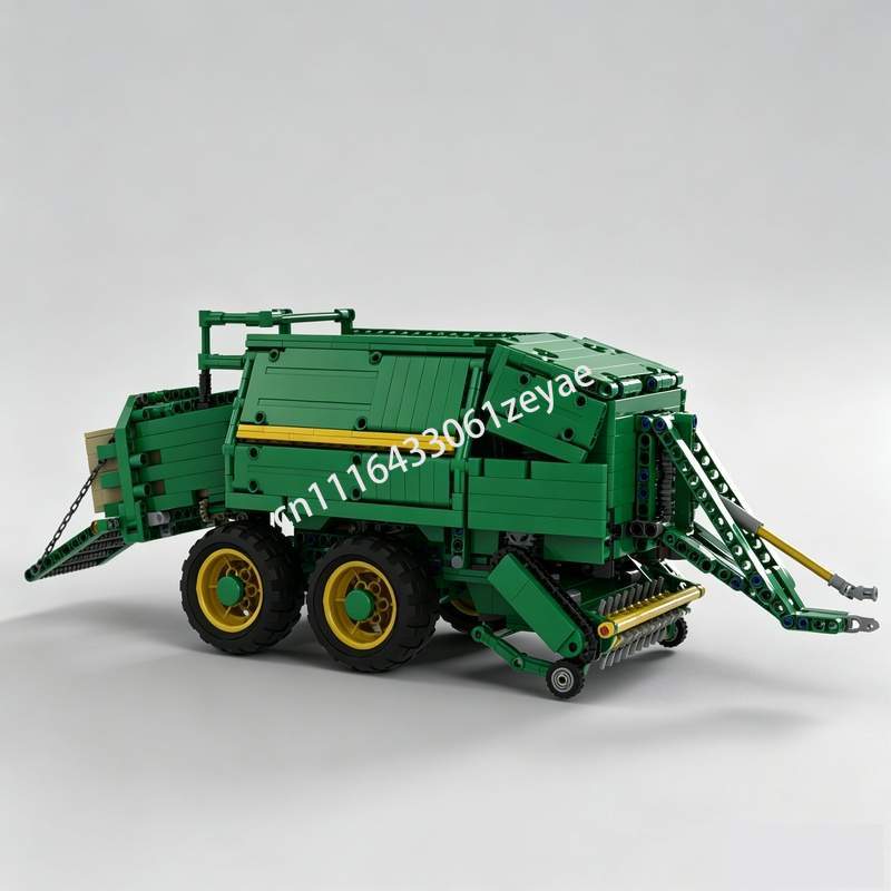 Farming Agriculture Model - NIEUWE 1535PCS Farm Bale Press MOC
