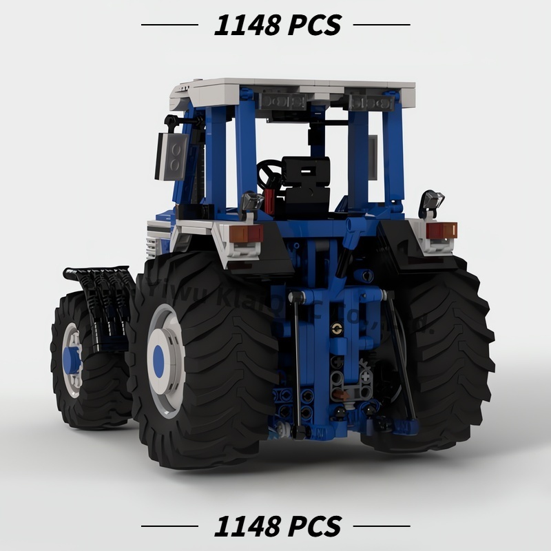 1148 Stuks MOC Klassieke Blauw - Farming Agriculture Model recensie en prijs