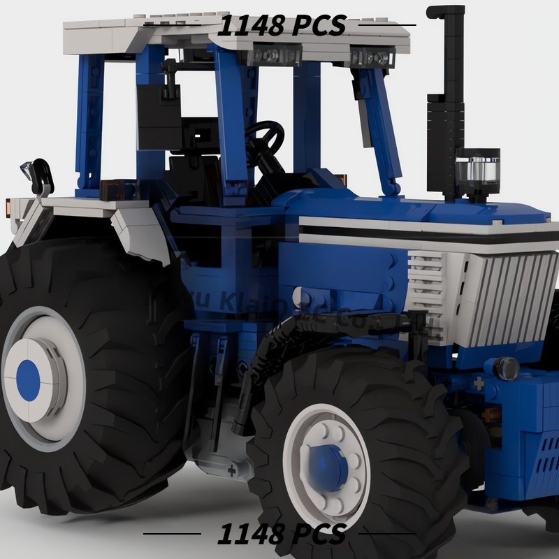 1148 Stuks MOC Klassieke Blauw - Farming Agriculture Model recensie en prijs