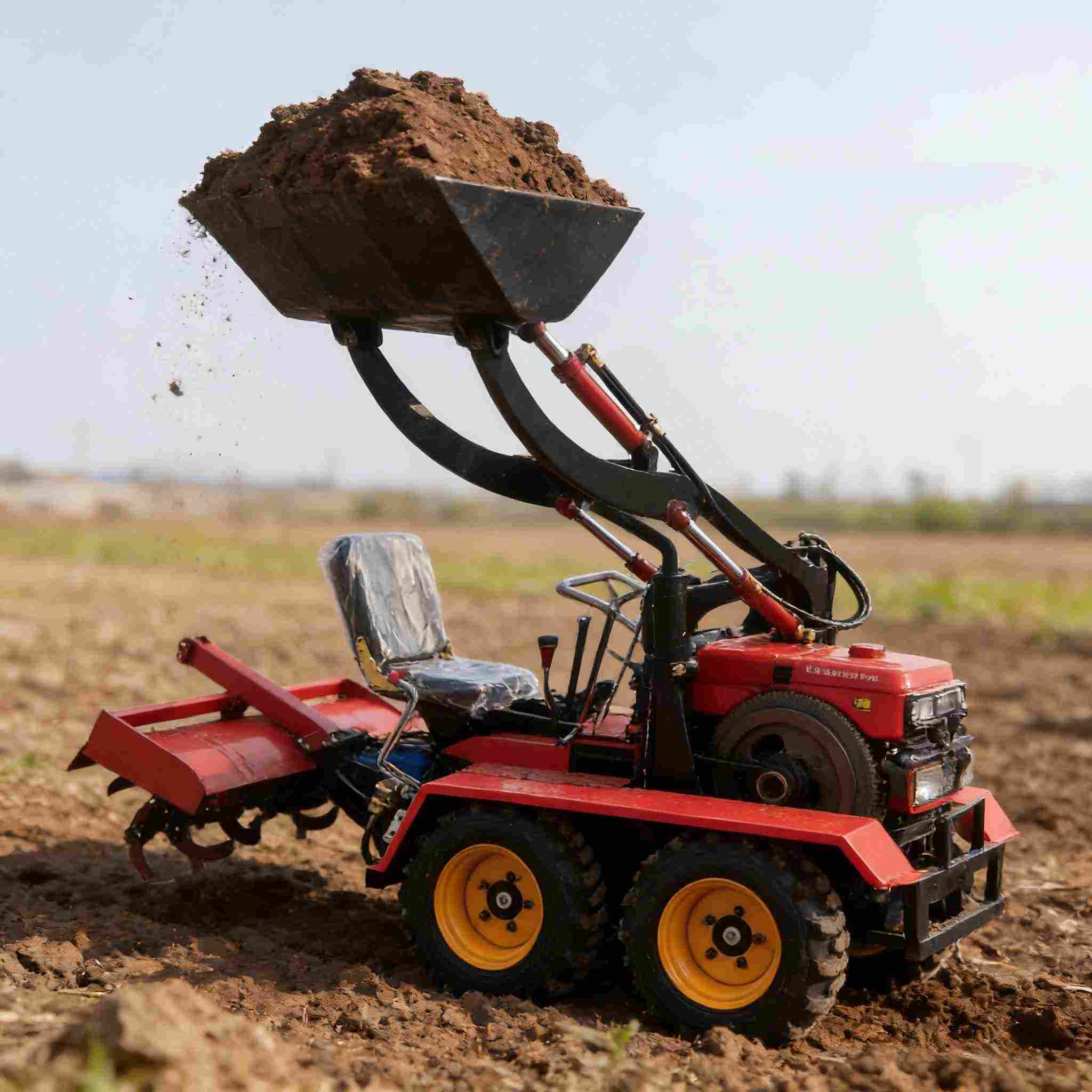 cultivator Kleine tractor, kan - Farming Agriculture Tools recensie en prijs