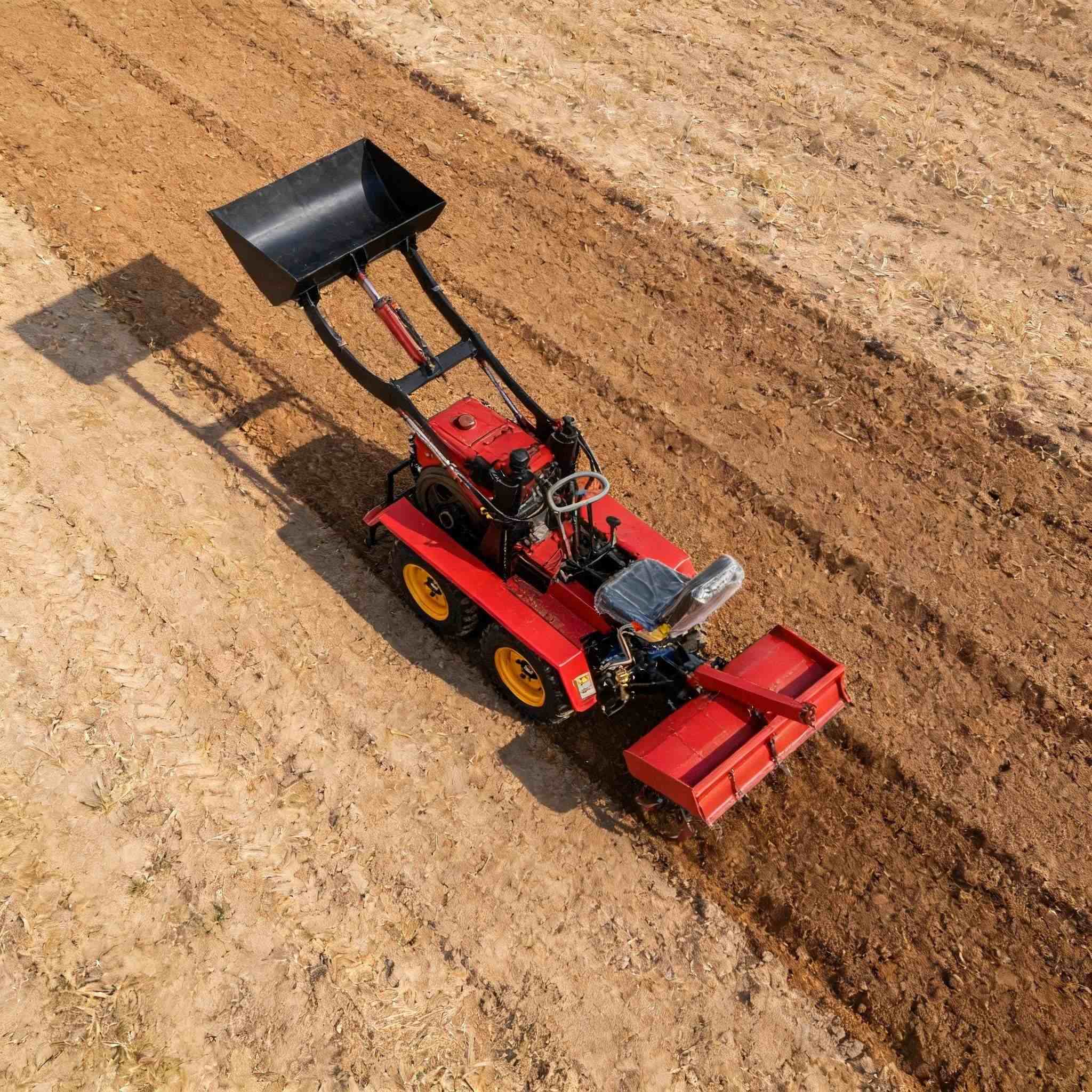 cultivator Kleine tractor, kan - Farming Agriculture Tools recensie en prijs