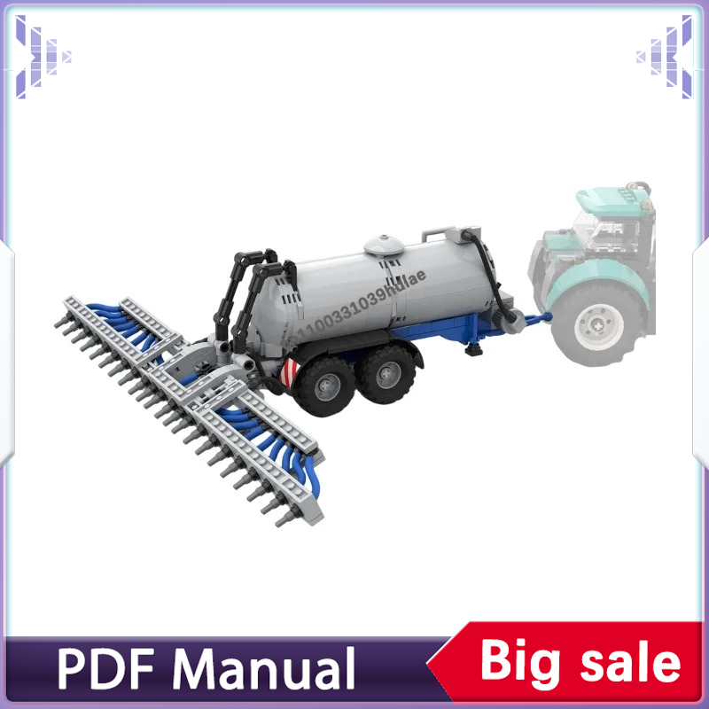 Urban City Tractor MOC-bouwset - Farming Agriculture Model recensie en prijs
