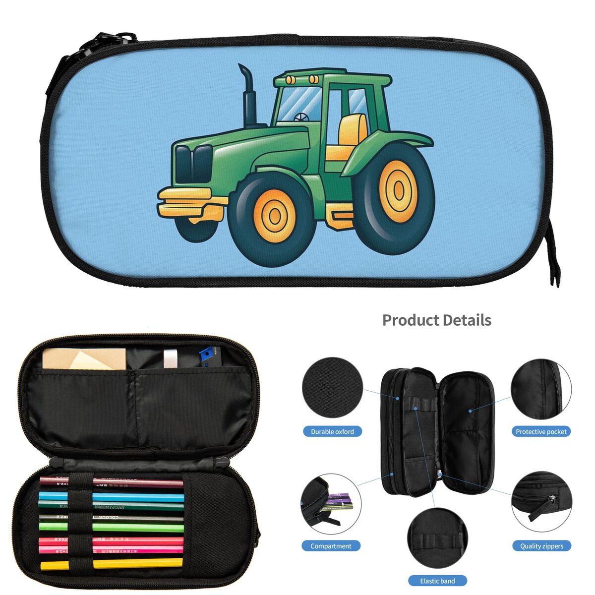 Cartoon landbouwtractor op de  - Agriculture Farming School recensie en prijs